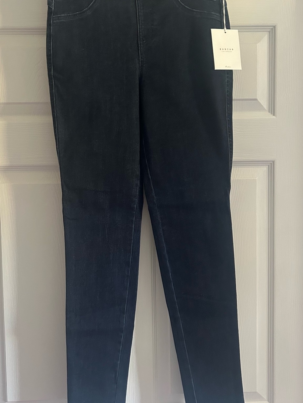 KanCan High-Rise Dark Denim Pull on Skinny Jeans